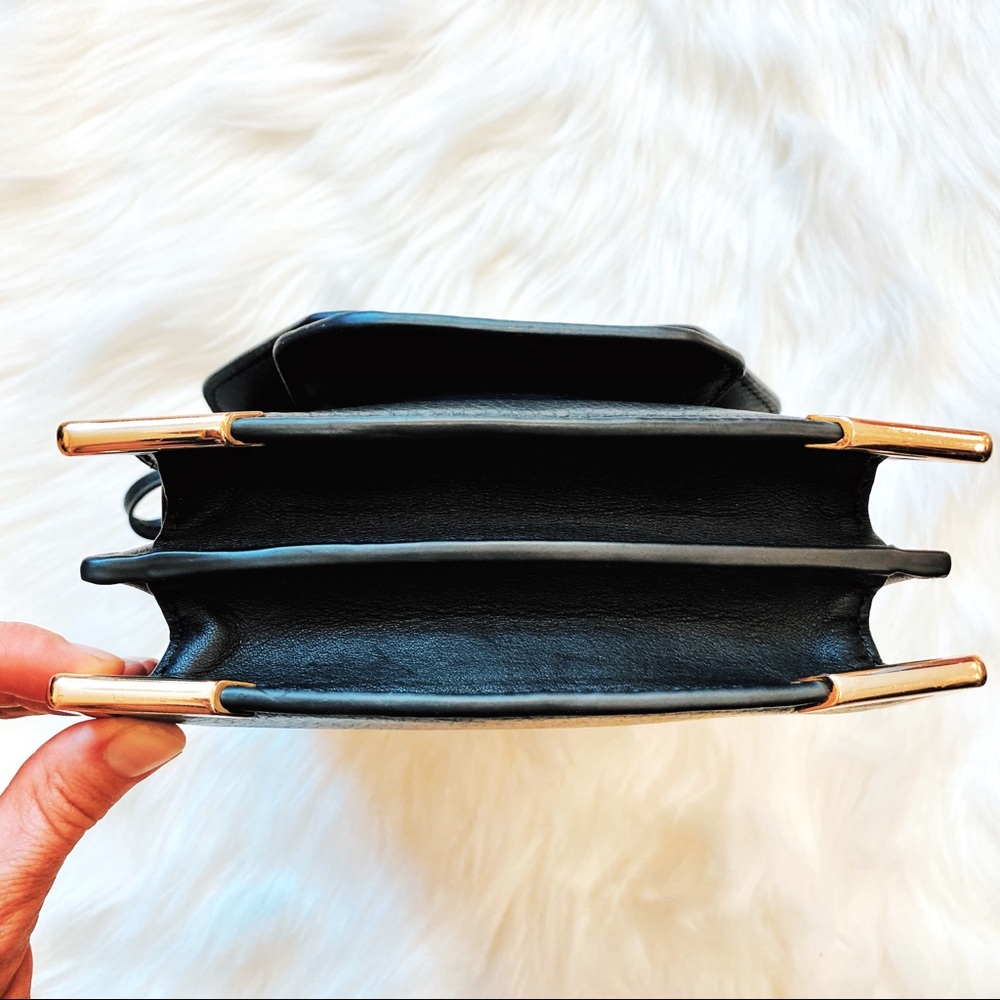 Mackage Rubie Top Handle Gold Arrow Bag EUC - Picture 13 of 14